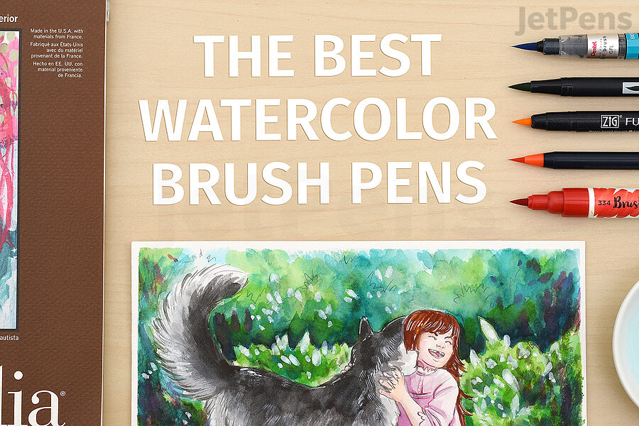 The Best Watercolor Brush Pens